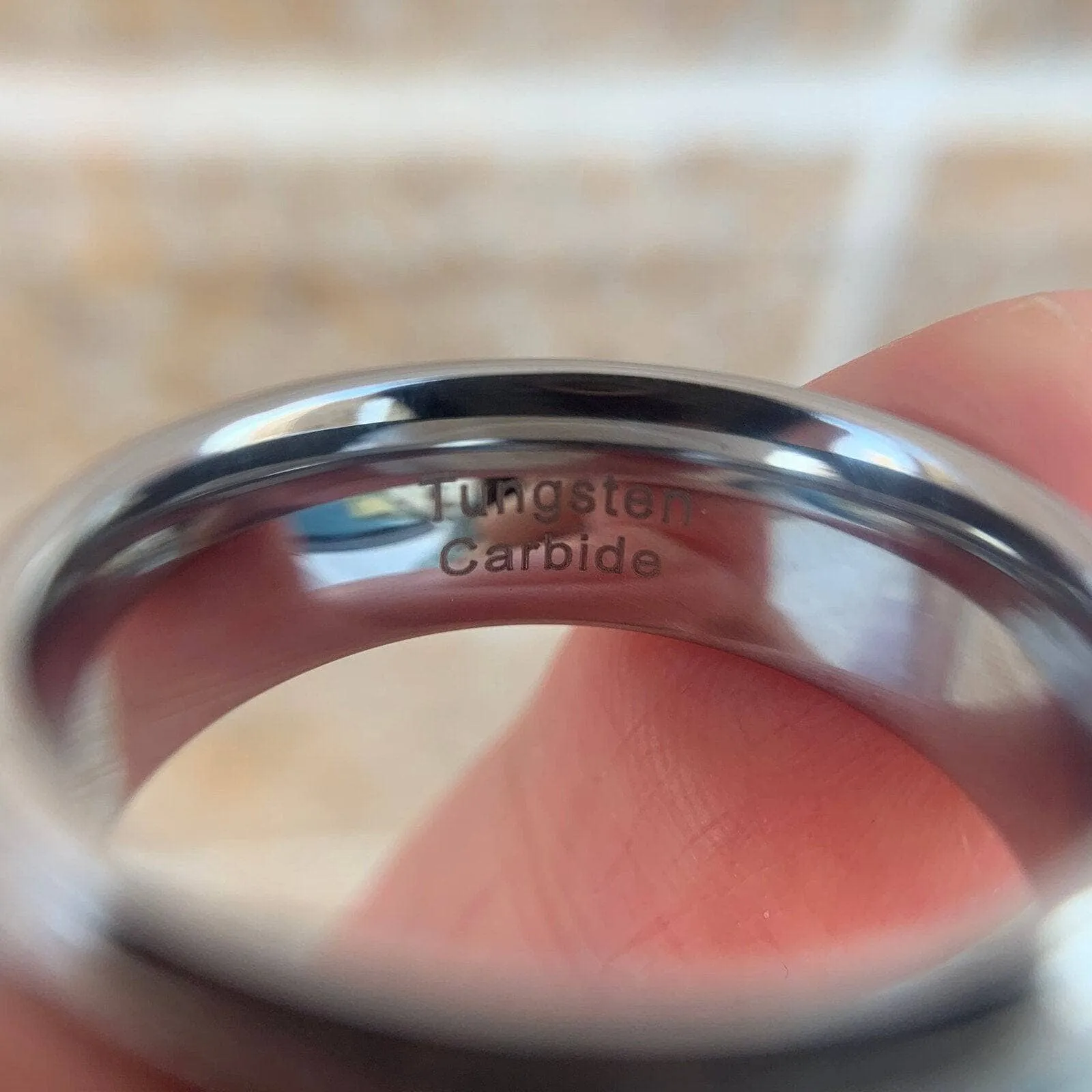 Tungsten Carbide Rings For Men 8mmWedding Band