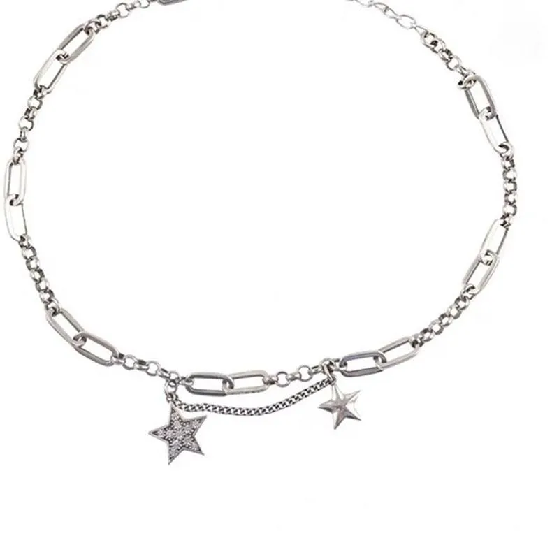 Vintage Trendy Stars Necklace